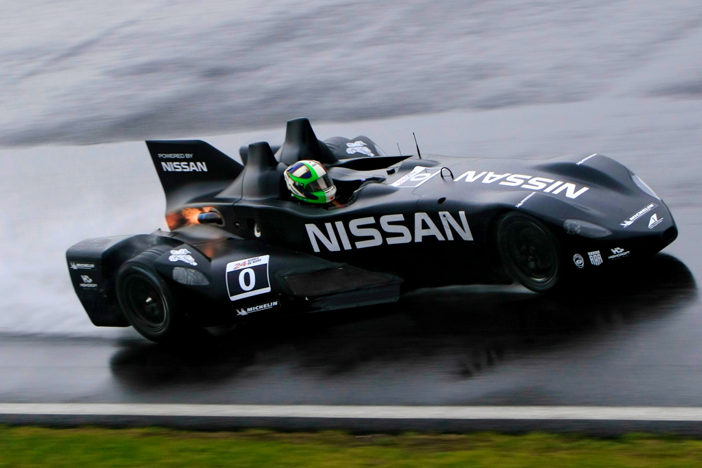 DeltaWing testet på Snetterton.
(Foto: Highcroft Racing)